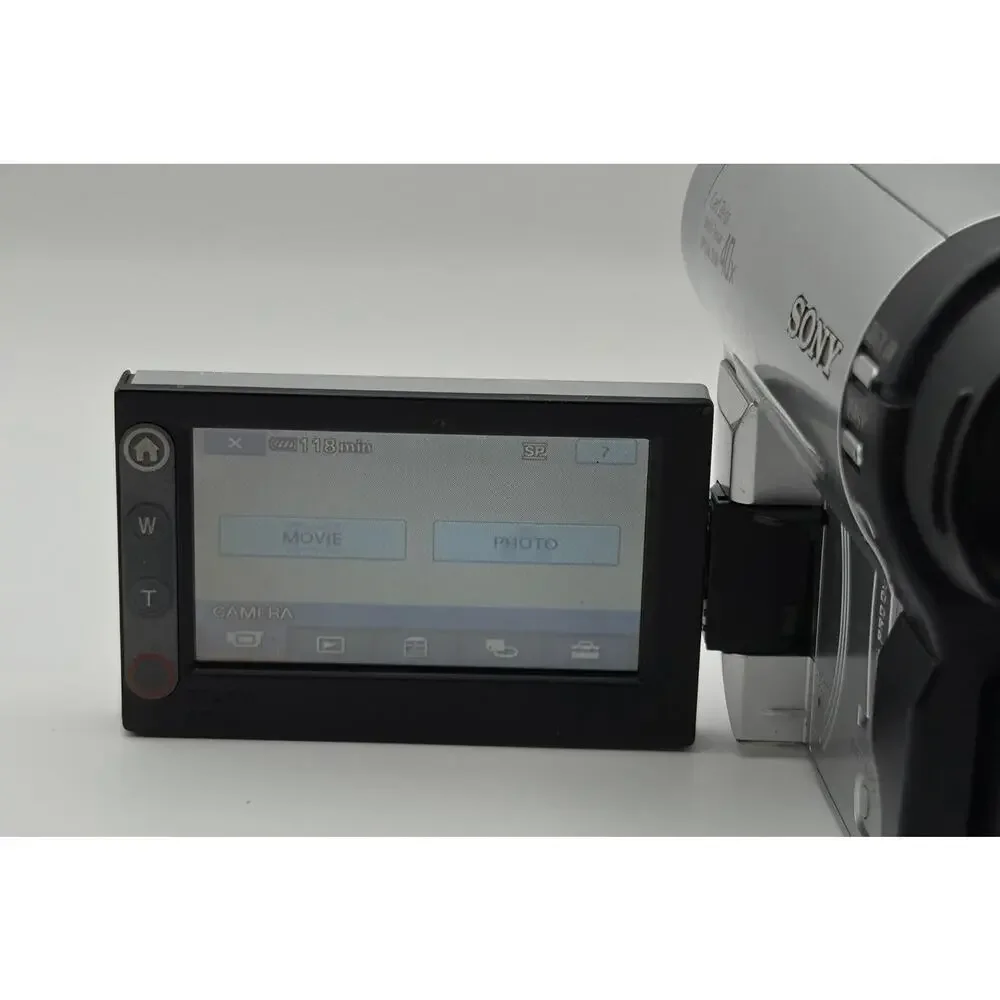 Sony Tested Handycam DCR-DVD610 Wide LCD W/ Charger +Battery + Memory Stick